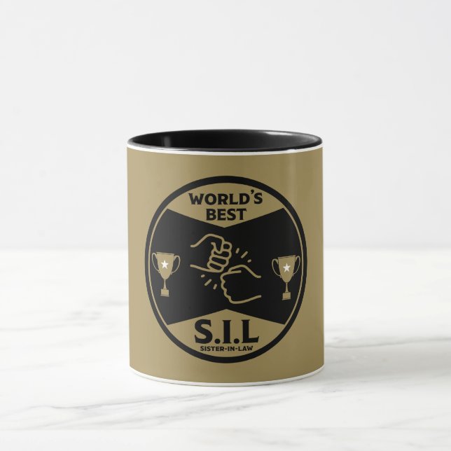 Mug La meilleure belle-soeur du monde (Centre)