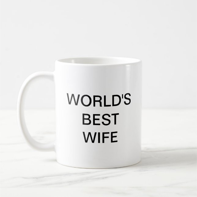 Mug La meilleure femme du monde (Gauche)