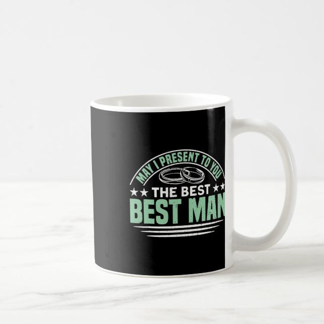 Mug La meilleure fête d'enterrement de vie de garçon d (Droite)