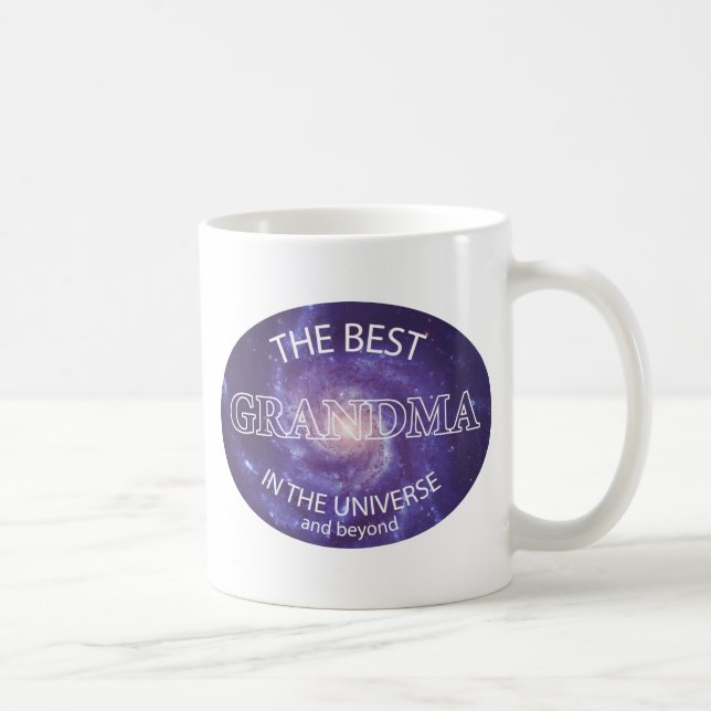 Mug La meilleure grand-maman dans l'univers (Droite)