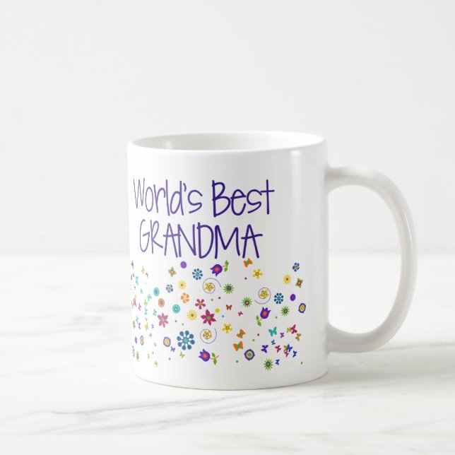 Mug La meilleure grand-maman du monde (Droite)