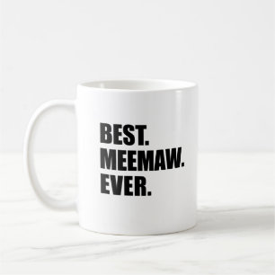 Mug La meilleure grand-mère de Meemaw jamais