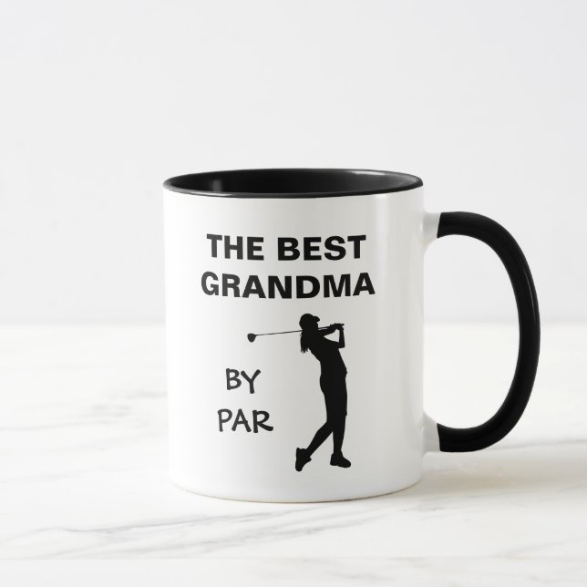 Mug La Meilleure Grand-Mère Par Par Golf Nana Golfer P (Droite)