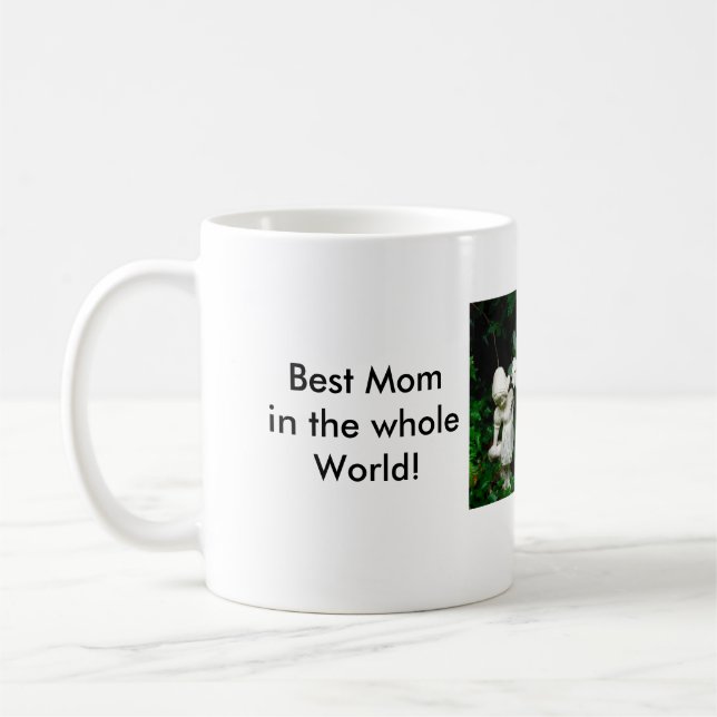 Mug La meilleure maman dans la coupe du monde entière (Gauche)
