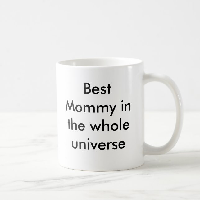 Mug La meilleure maman dans l'univers entier (Droite)