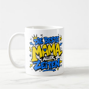 Mug la meilleure maman de tous les temps graffiti 6
