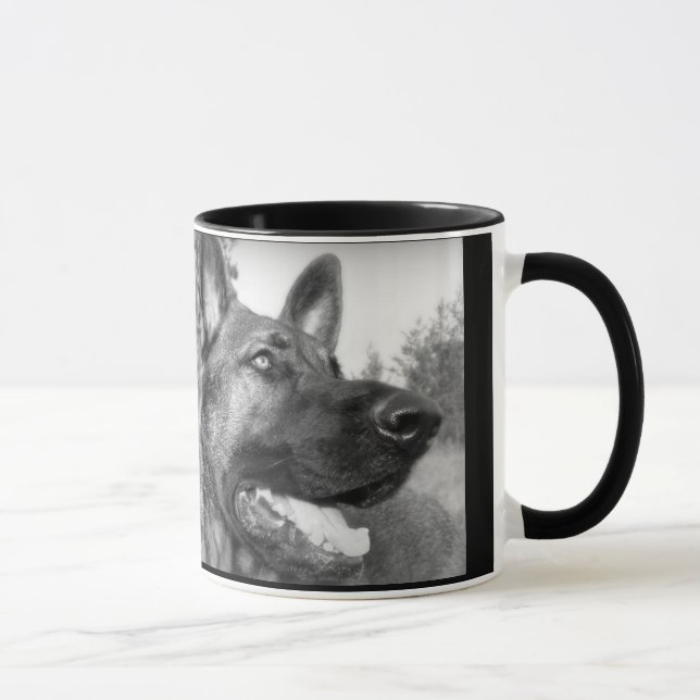Mug La meilleure maman du berger allemand du monde (Droite)