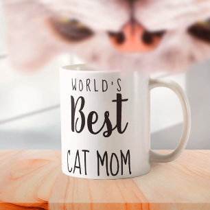 Mug La meilleure maman du chat du monde -