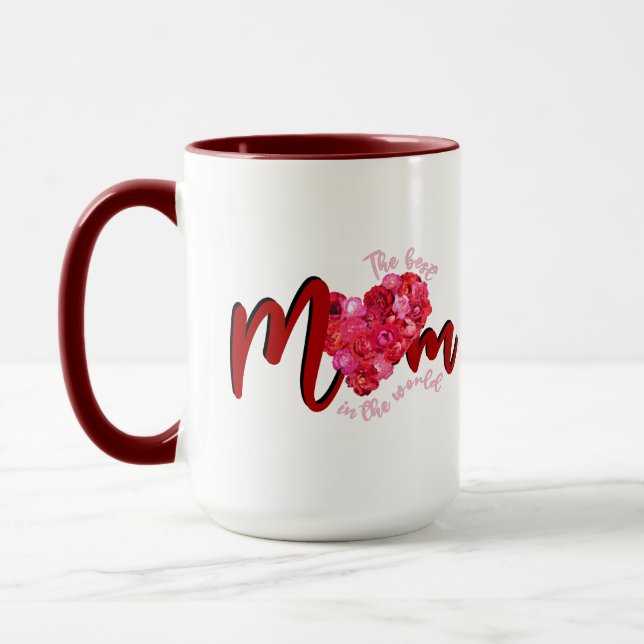 Mug La Meilleure Maman du Monde (Gauche)