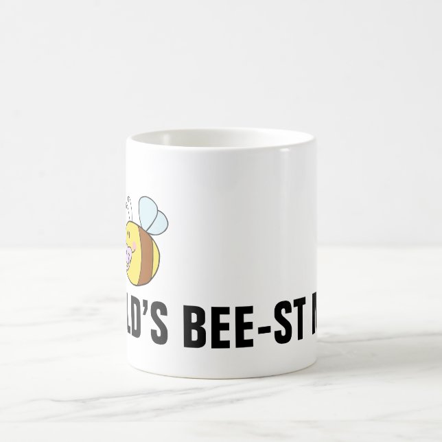 Mug La meilleure maman du monde (abeille) (Centre)