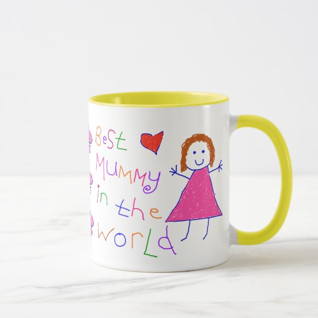 Mug La meilleure maman en monde (Droite)
