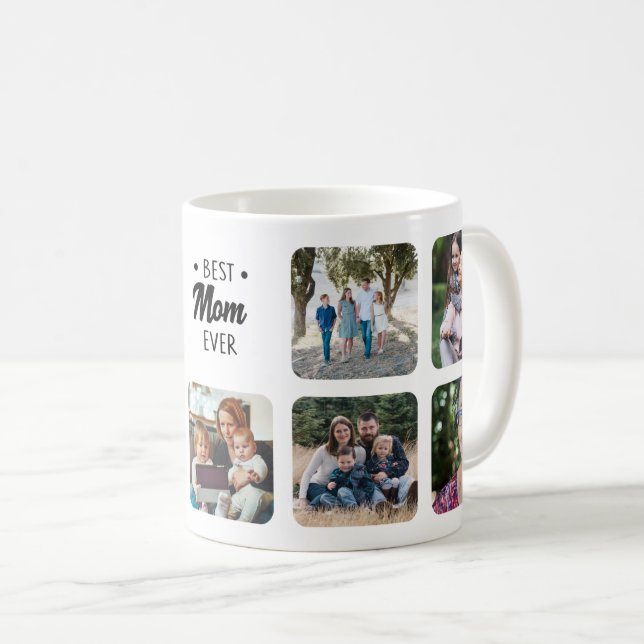 Mug La meilleure maman faite sur commande ajoutent le (Devant droit)