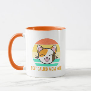 Mug La meilleure mère de Calico pour toujours Cute Cal