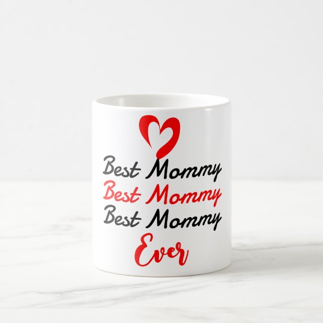Mug la meilleure mère maman maman jamais (Centre)