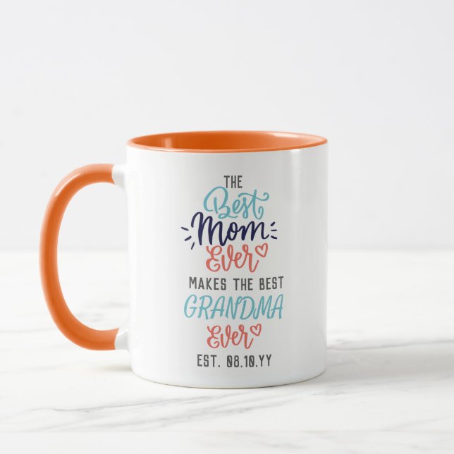Mug La Meilleure Mme Fait De La Meilleure Grand-Mère P (Gauche)