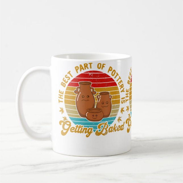 Mug La Meilleure Partie De La Poterie Est De Se Faire  (Gauche)