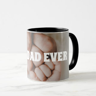 Mug La MEILLEURE photo JAMAIS personnalisée de PAPA