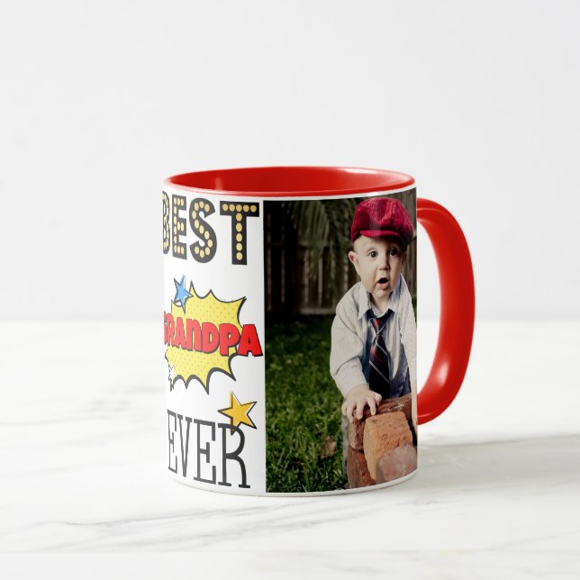 Mug La meilleure photo toujours faite sur commande de (Devant droit)