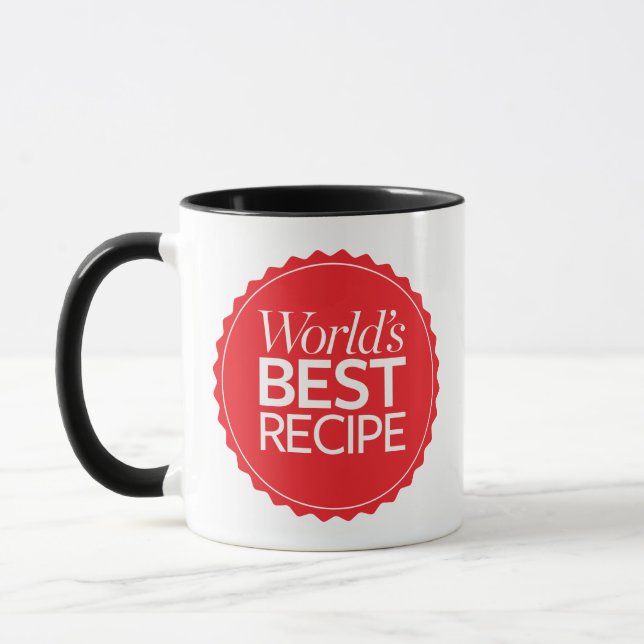 Mug La meilleure recette du monde (Gauche)