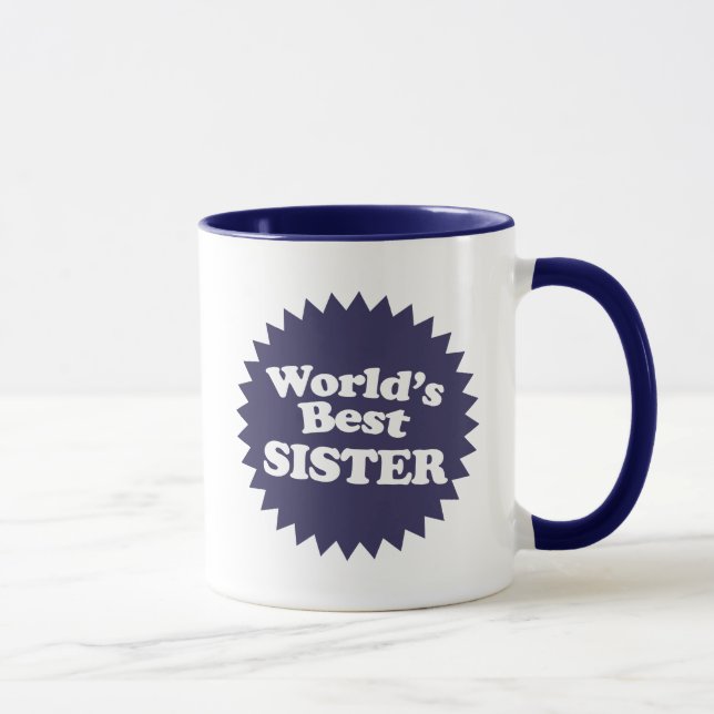 Mug La meilleure soeur du monde (Droite)