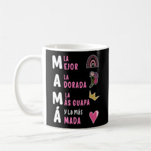 Mug La Mejor Mama Del Mundo Fête des Mères Espagnole F