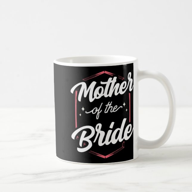 Mug La mère de la mariée fête d'enterrement de vie de  (Droite)