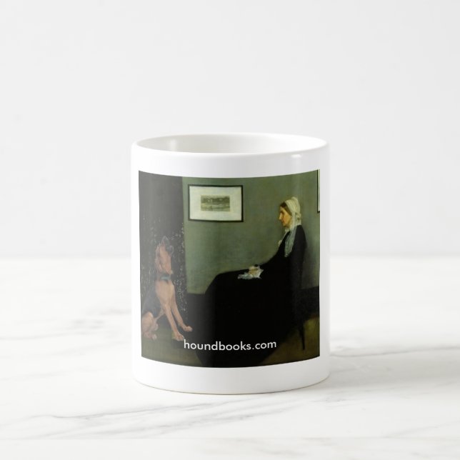 Mug La mère de Whistler avec Wimsey le limier (Centre)