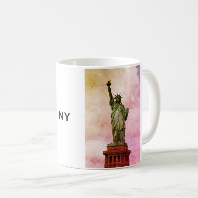 Mug La Mère des Exilés - Liberty Island Statue NYC (Devant droit)
