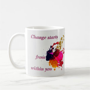 Mug La modification commence à partir de vous