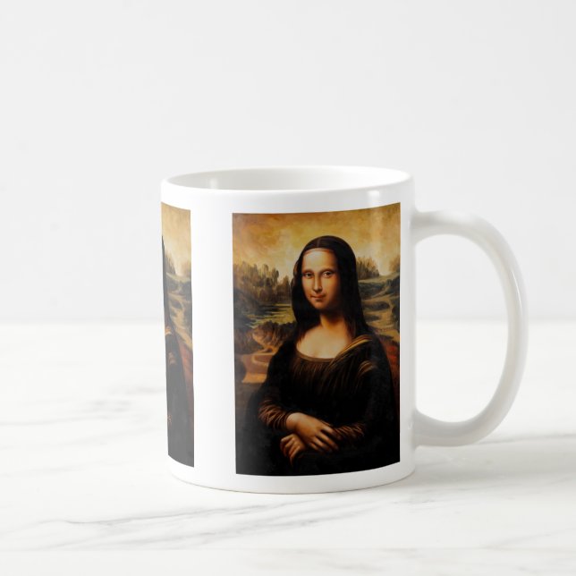 Mug La Mona Lisa par Leonardo da Vinci (Droite)