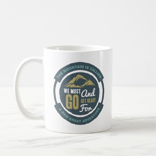 Mug La montagne appelle (Gauche)