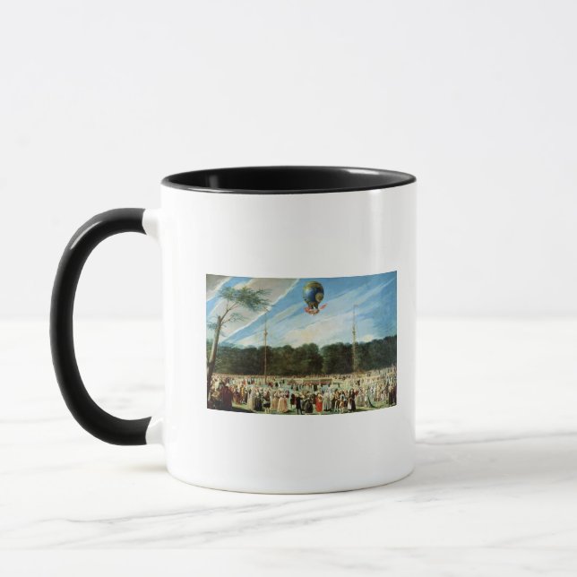 Mug La montée du ballon de Montgolfier à (Gauche)