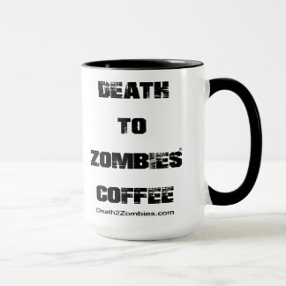 Mug La mort au café de zombis