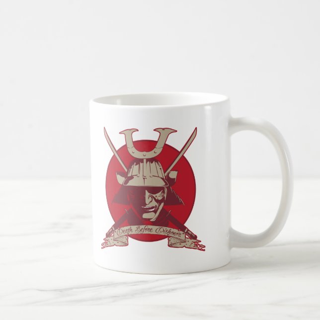 Mug La mort avant des samouraïs de déshonneur (Droite)