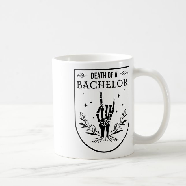 Mug La mort d'Halloween du garçon d'honneur gothique d (Droite)