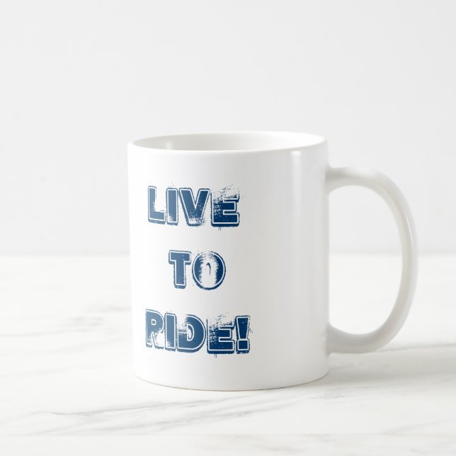 Mug La moto, vivent pour monter ! (Droite)