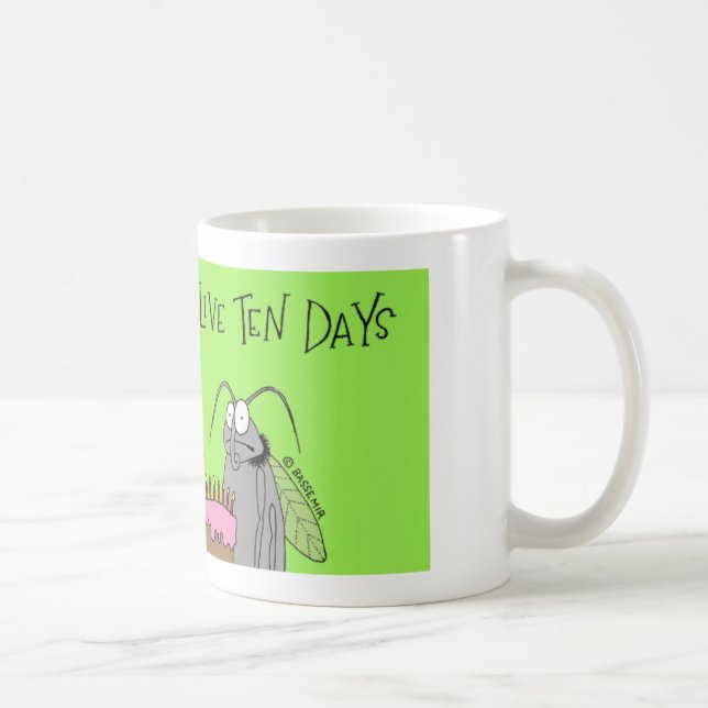 Mug La mouche à fruit a 10 jours (Droite)