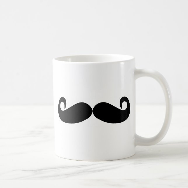 Mug la moustache créent vite (Droite)