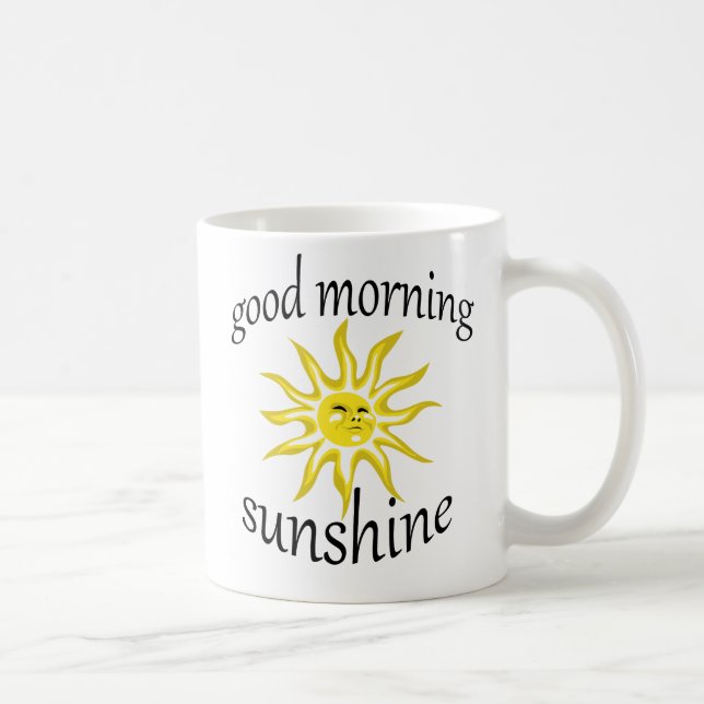 Mug La Musique Affirmative Good Morning Sunshine (Droite)