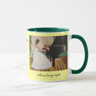 Mug La musique apporte la lumière