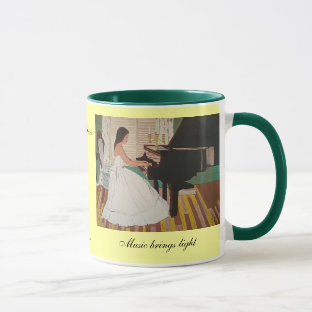 Mug La musique apporte la lumière (Droite)