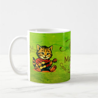 Mug La musique compte - Les chats cool restent vrais