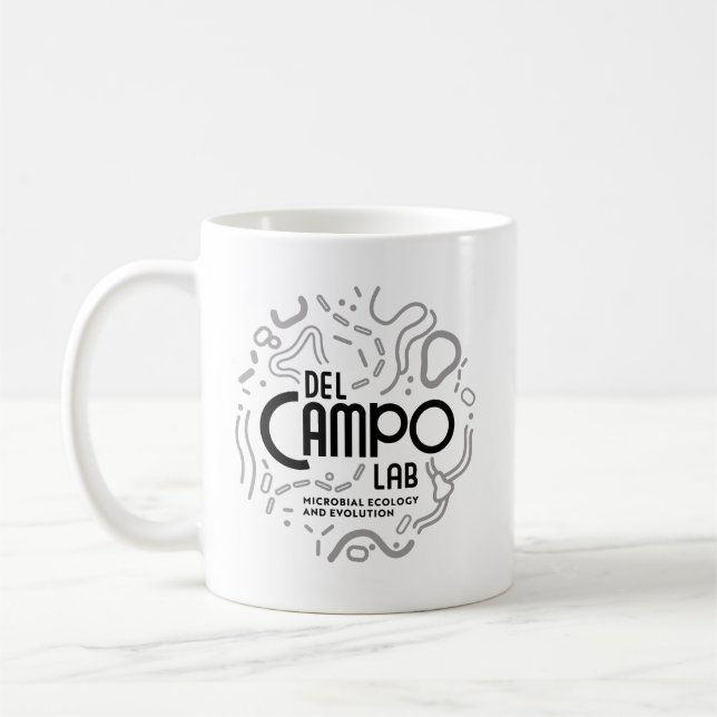 Mug La Musique des microbes du Campo Lab (Gauche)