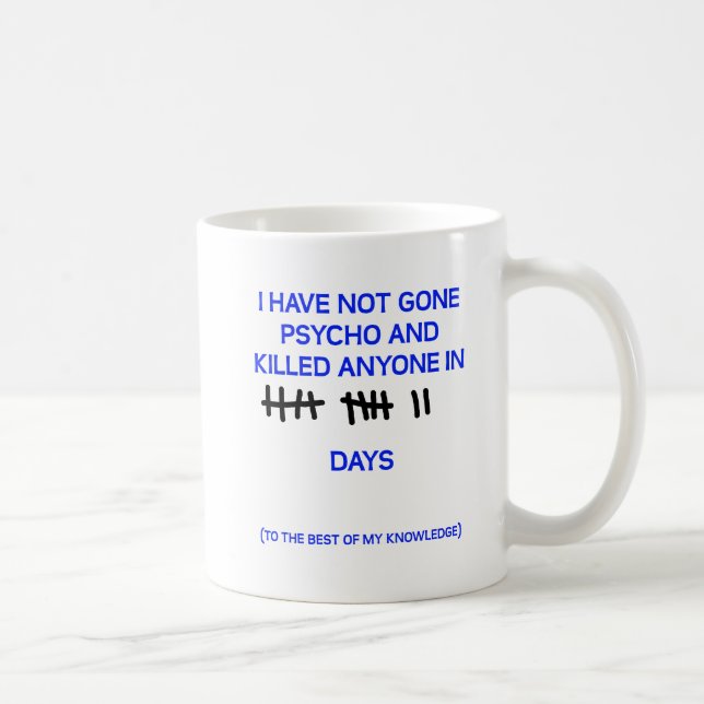 Mug La Musique Drôle Psycho (Droite)