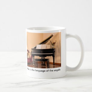 Mug La musique est la langue des anges