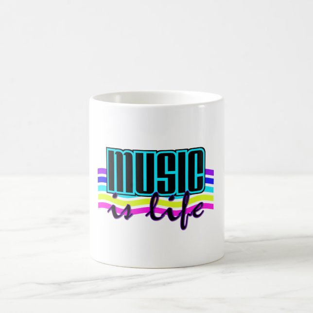 Mug La musique est la muqueuse Life (Centre)