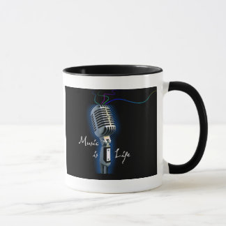Mug La musique est la vie
