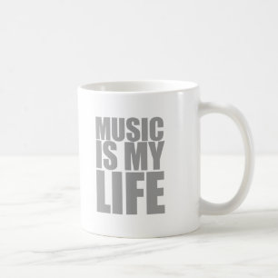 Mug La musique est ma vie - audio de jockey de disque
