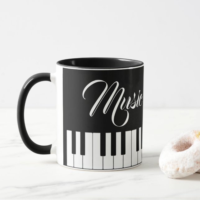 Mug La Musique Est Une Chose De Beauté (Avec donut)