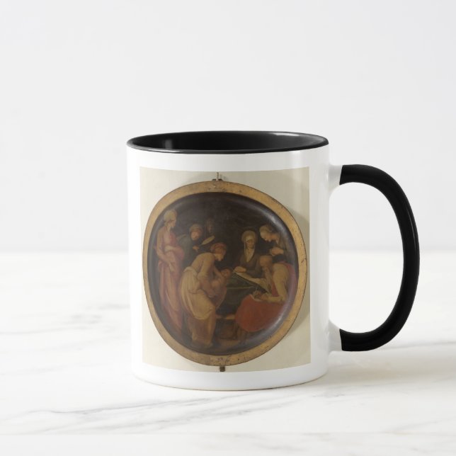 Mug La naissance de St John le baptiste, c.1526 (huile (Droite)